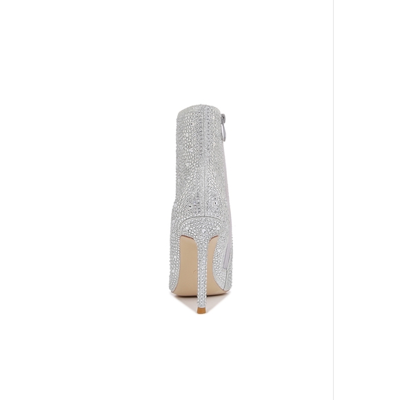 Melody Rhinestone Stiletto Boots - Picture 5 of 11